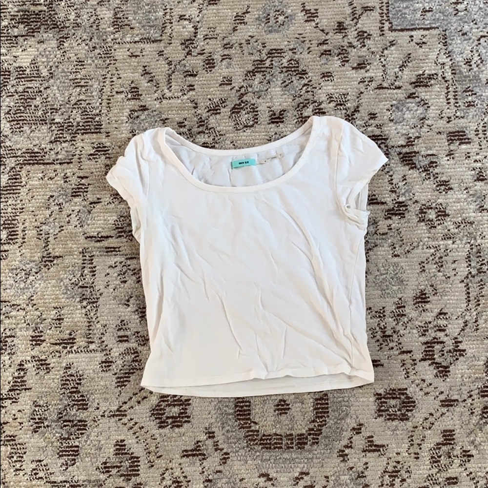 Urban Outfitters Ivory Crop Top